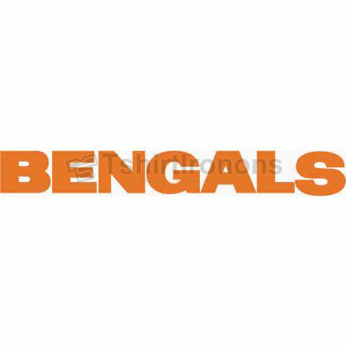 Cincinnati Bengals T-shirts Iron On Transfers N467 - Click Image to Close